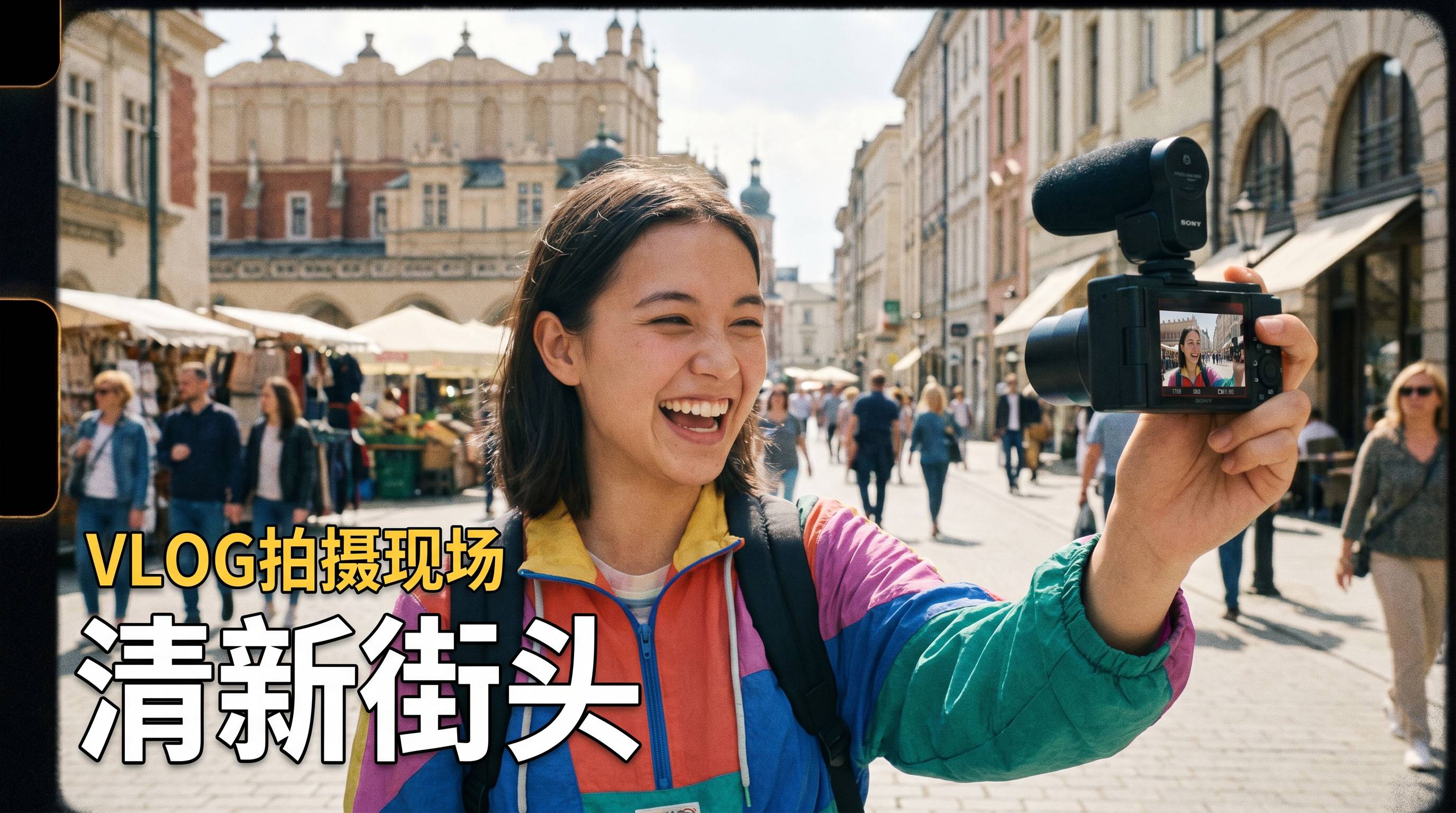 每日大赛视频教程：手机拍出大片感的VLOG技巧